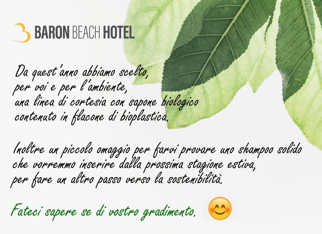 Baron Beach Hotel Scauri  Eksteriør billede